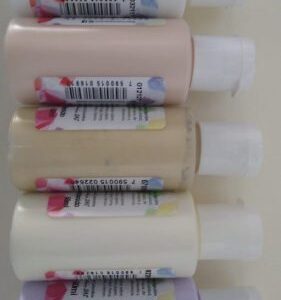 Kit De Pinturas Colores Pasteles ( 5 Unidades )