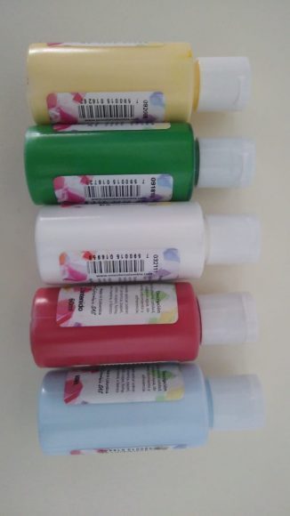Kit De Pinturas A4.  (5 Unidades )